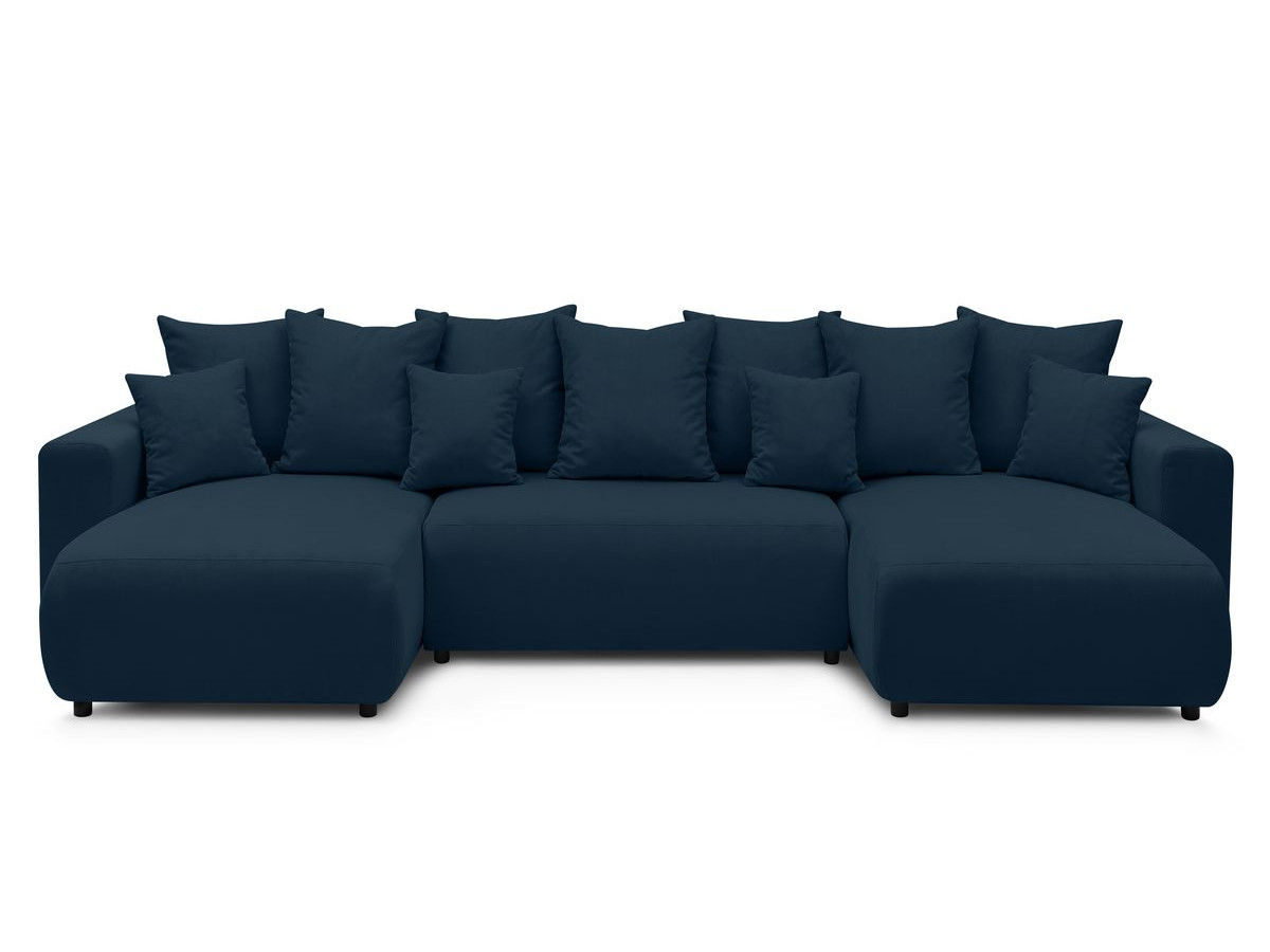 Bobochic Envy Wohnlandschaft Cordsamt Dunkelblau