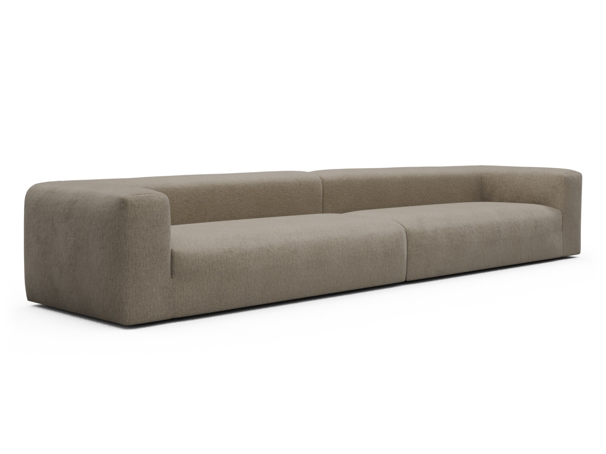 Skandi Home Modulares XXL Sofa Fred 5-Sitzer Smooth-Belge moebelfaktor