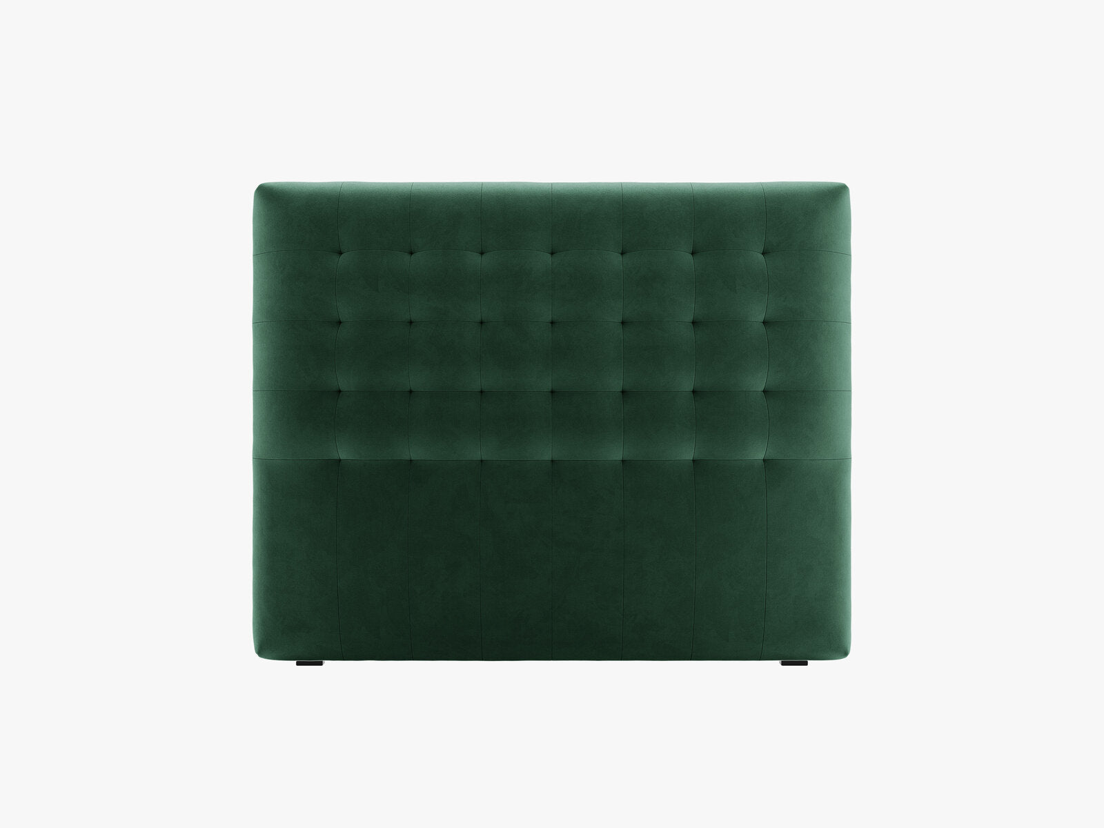 Micadoni Nova Samtiger Kopfteil 120 cm (H 95 cm) Samt Paris Grün 120x95