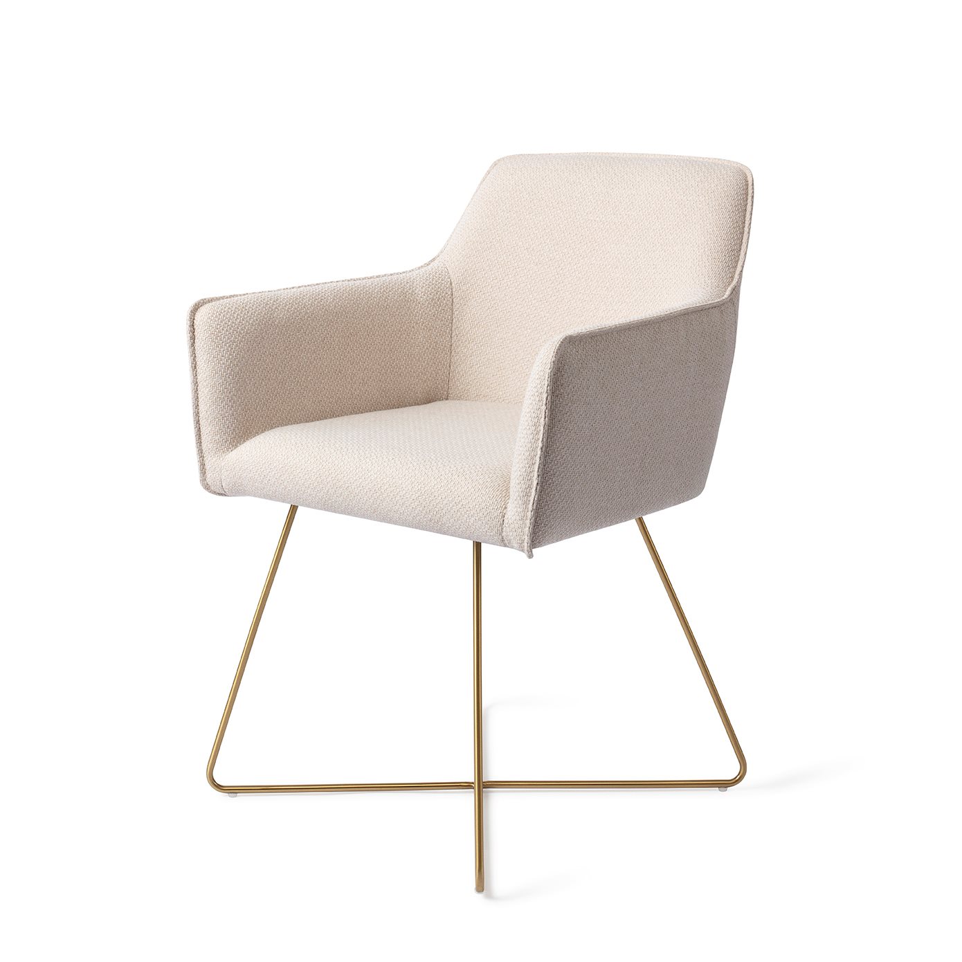 Jesper Home Esszimmerstuhl Hofu Enoki Cross Gold
