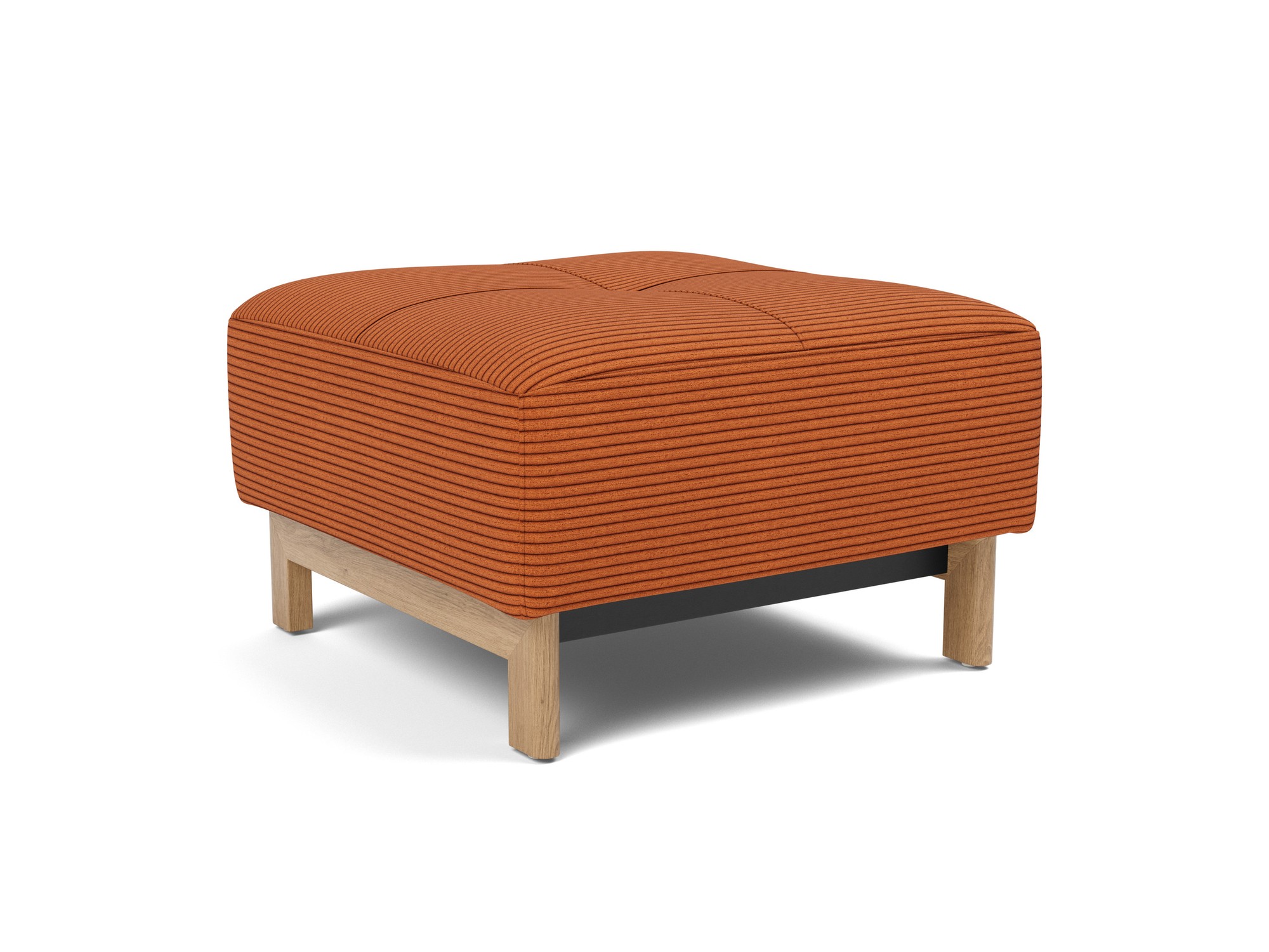 Hocker Pyxis Kord Corduroy 595-Burnt-Orange