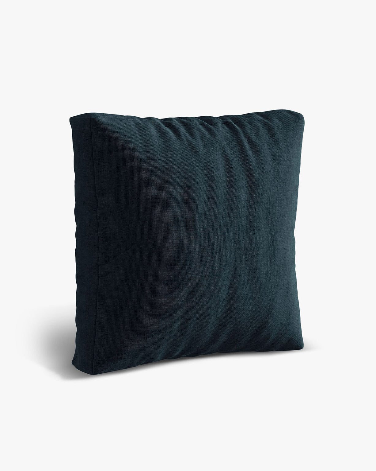 Micadoni Kissen Martina Strukturierter Stoff Boston Jeansblau 65x65