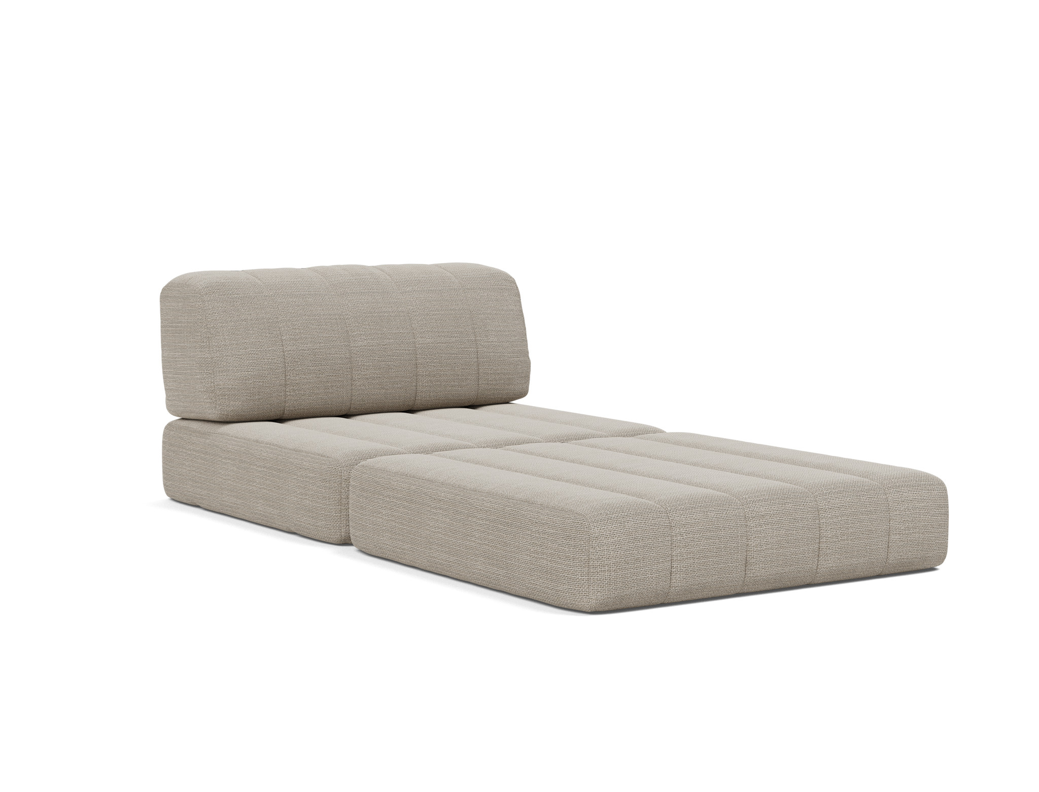 Schlafsessel CozyPad Strukturierter Stoff Kenya 579-Gravel