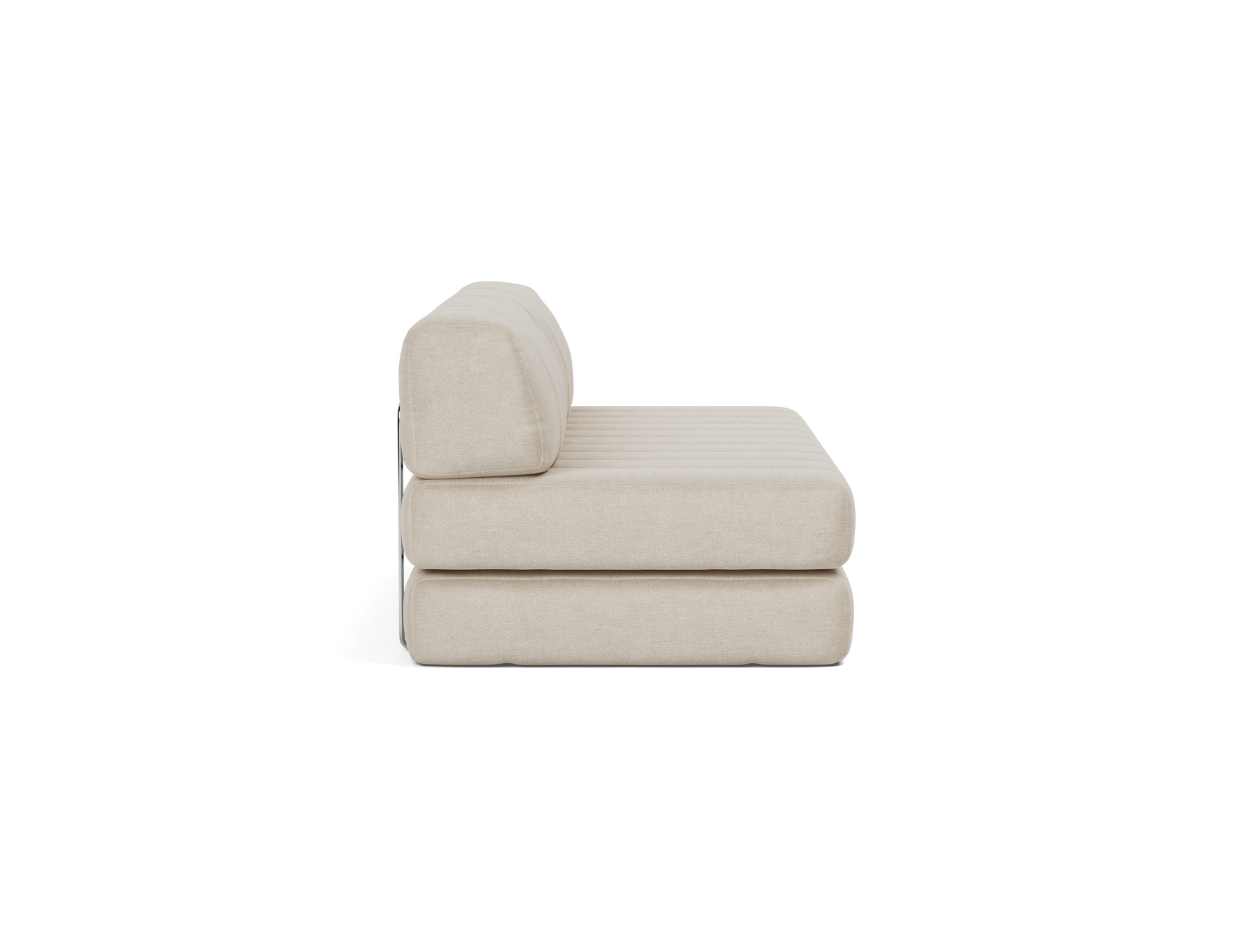Schlafsofa CozyPad Flachgewebe Phobos 586-Latte