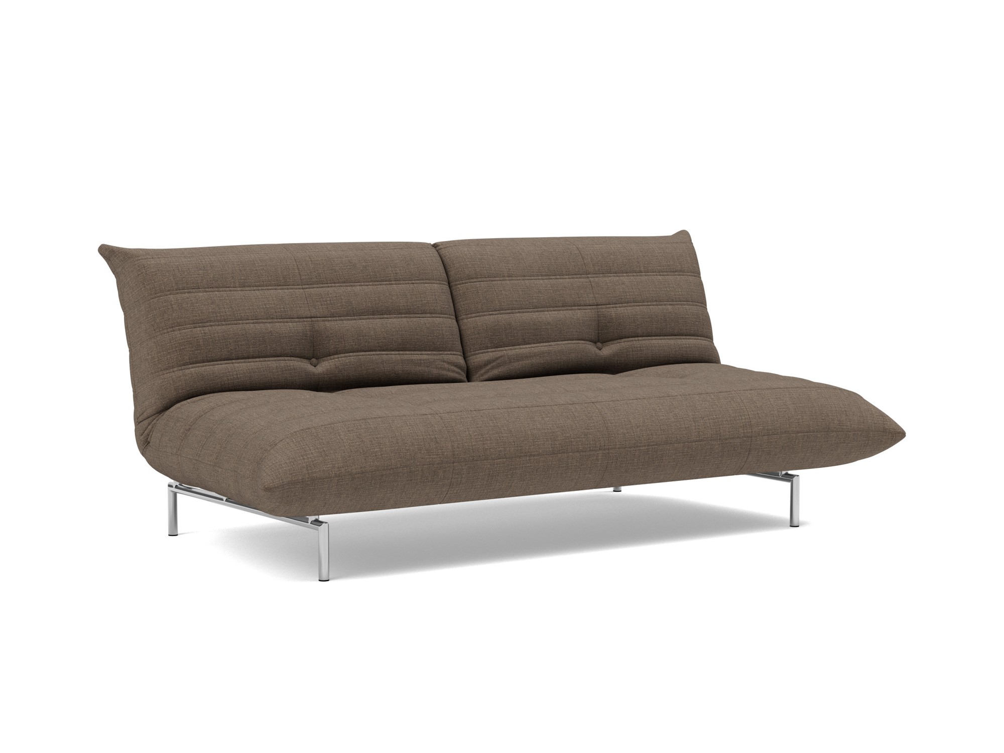 Schlafsofa Mikunjo Chenille Esina 411-Cedar-Brown