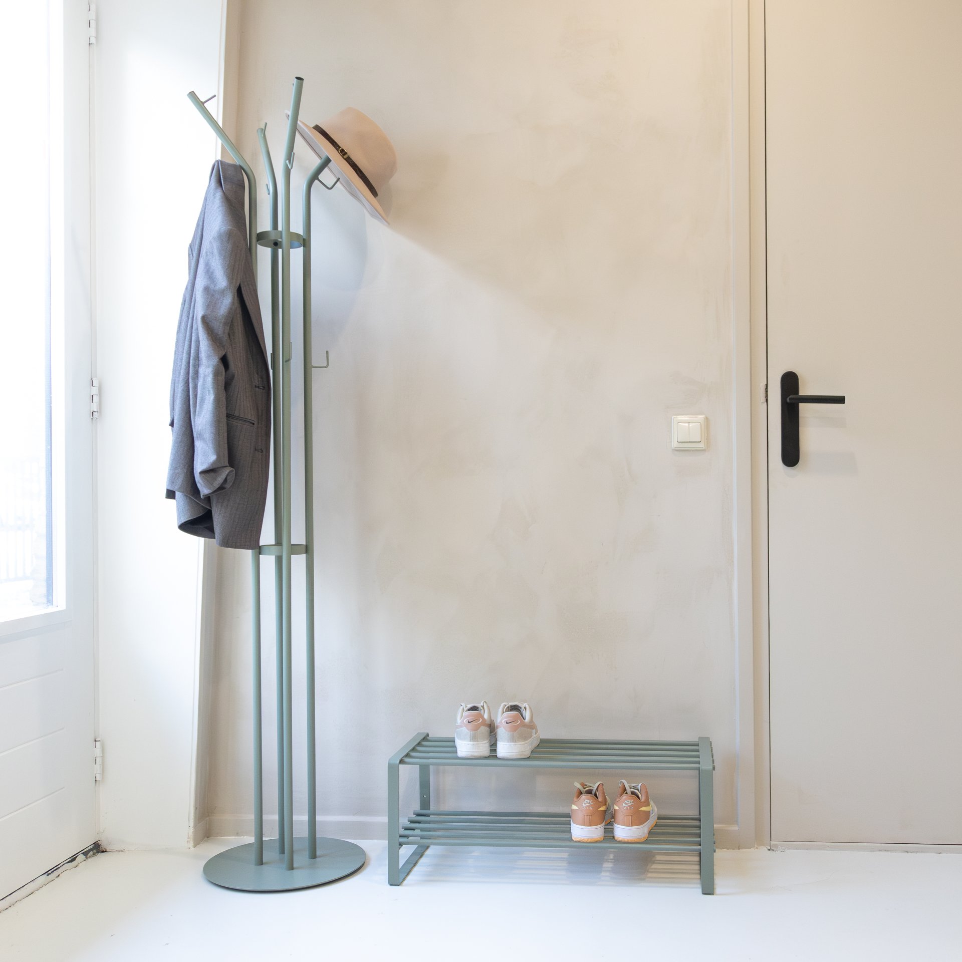 Spinder Design Garderobenständer Charly Dusty Green