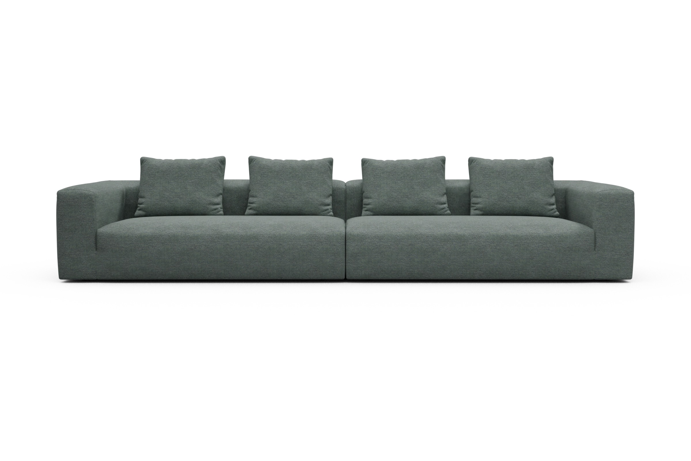 Skandi Home Modulares XXL Sofa Fred 5-Sitzer Carreno-Ice-Blue moebelfaktor
