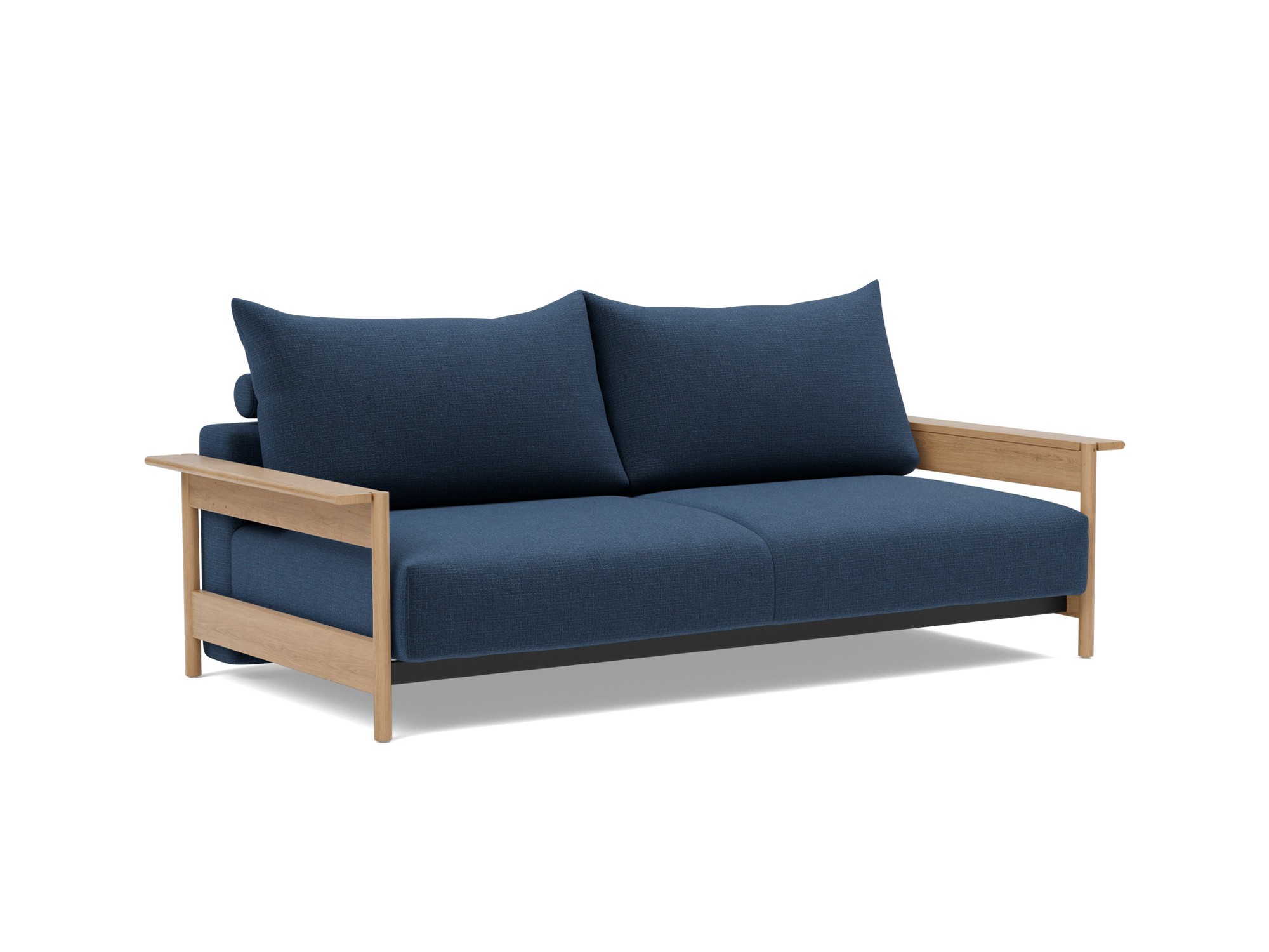Schlafsofa Malloy Wood Chenille Esina 414-Indigo-Blue