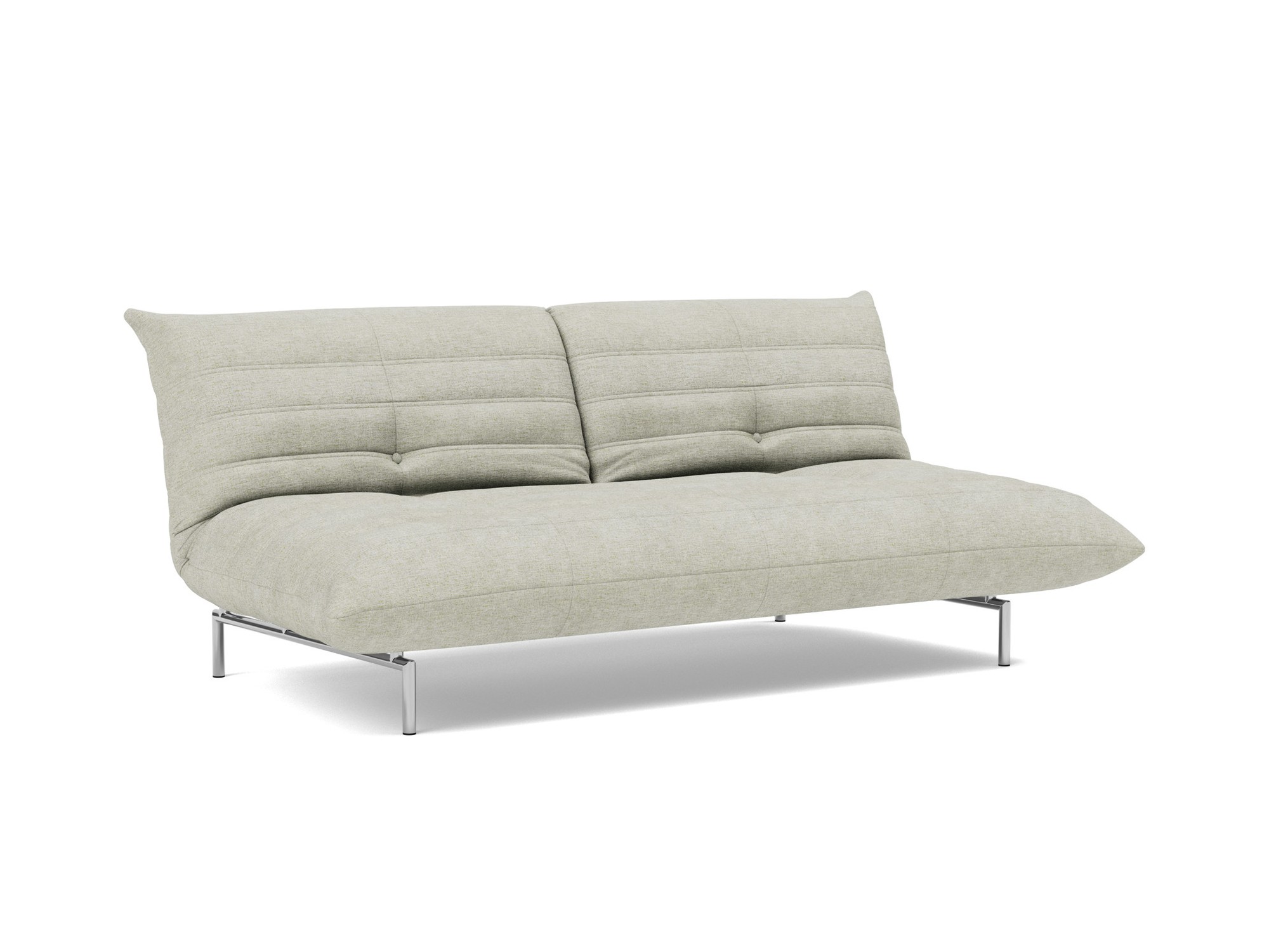 Schlafsofa Mikunjo Flachgewebe Avella 280-Sand