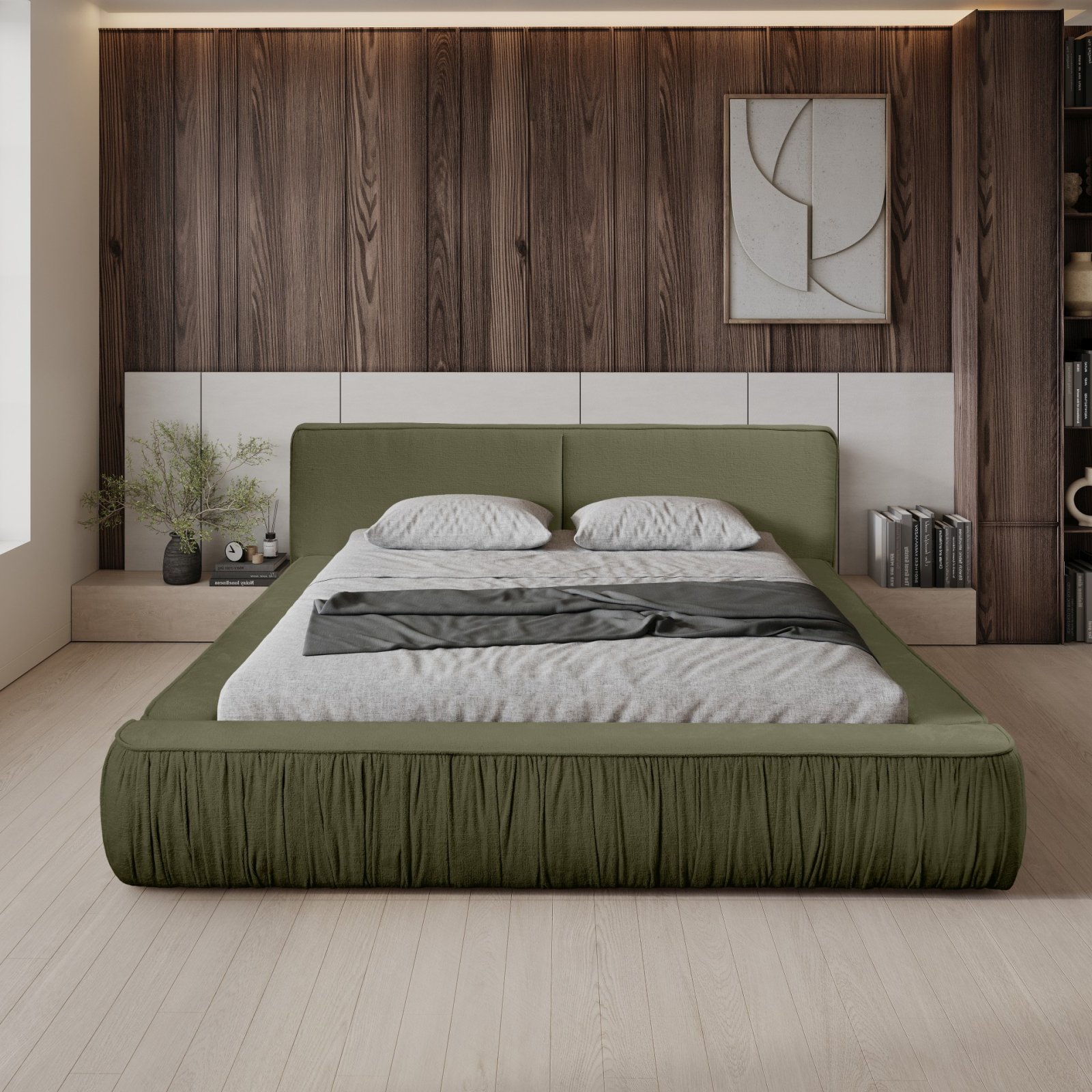 Polsterbett Beyond Chenille 180x200 mit Holzrahmen Perfect Harmony 39