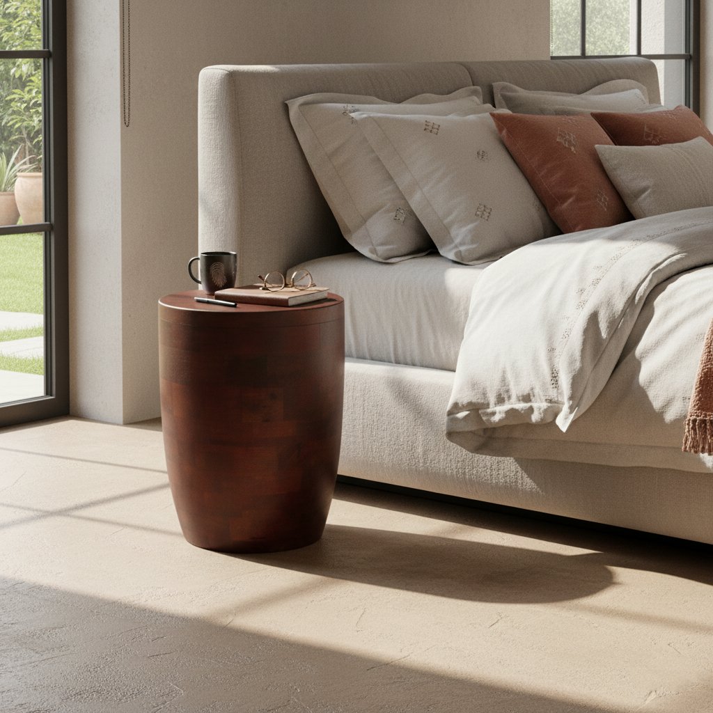 Raw Materials Hocker Pacific Mangoholz Tuvalu