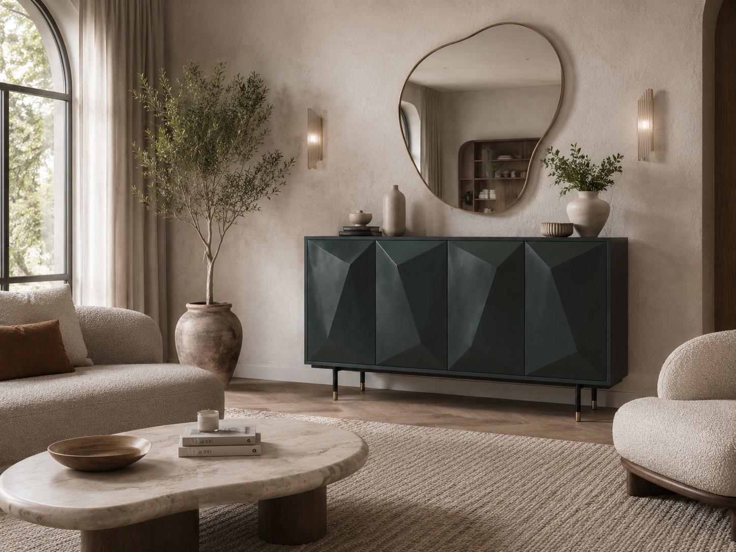 Livin Hill Sideboard Stilig Perlgrün