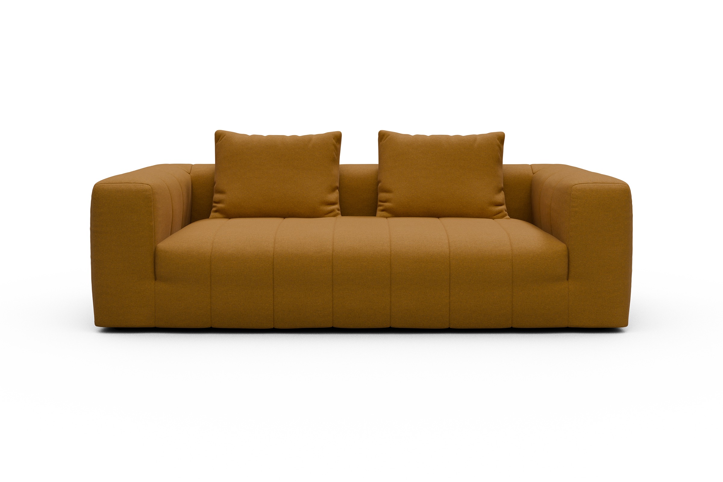 Sofa Hugo 3-Sitzer Satya-Ocre