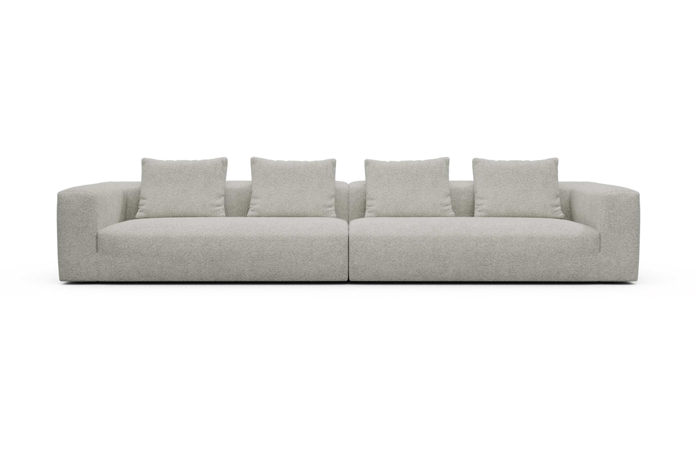 Skandi Home Modulares XXL Sofa Fred 5-Sitzer Vanora-Warm-Sand moebelfaktor