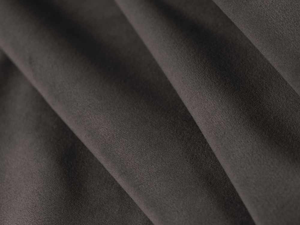 Cosmopolitan Design Ecksofa Siena 5-Sitzer Samt Salvador Dunkelgrau Links