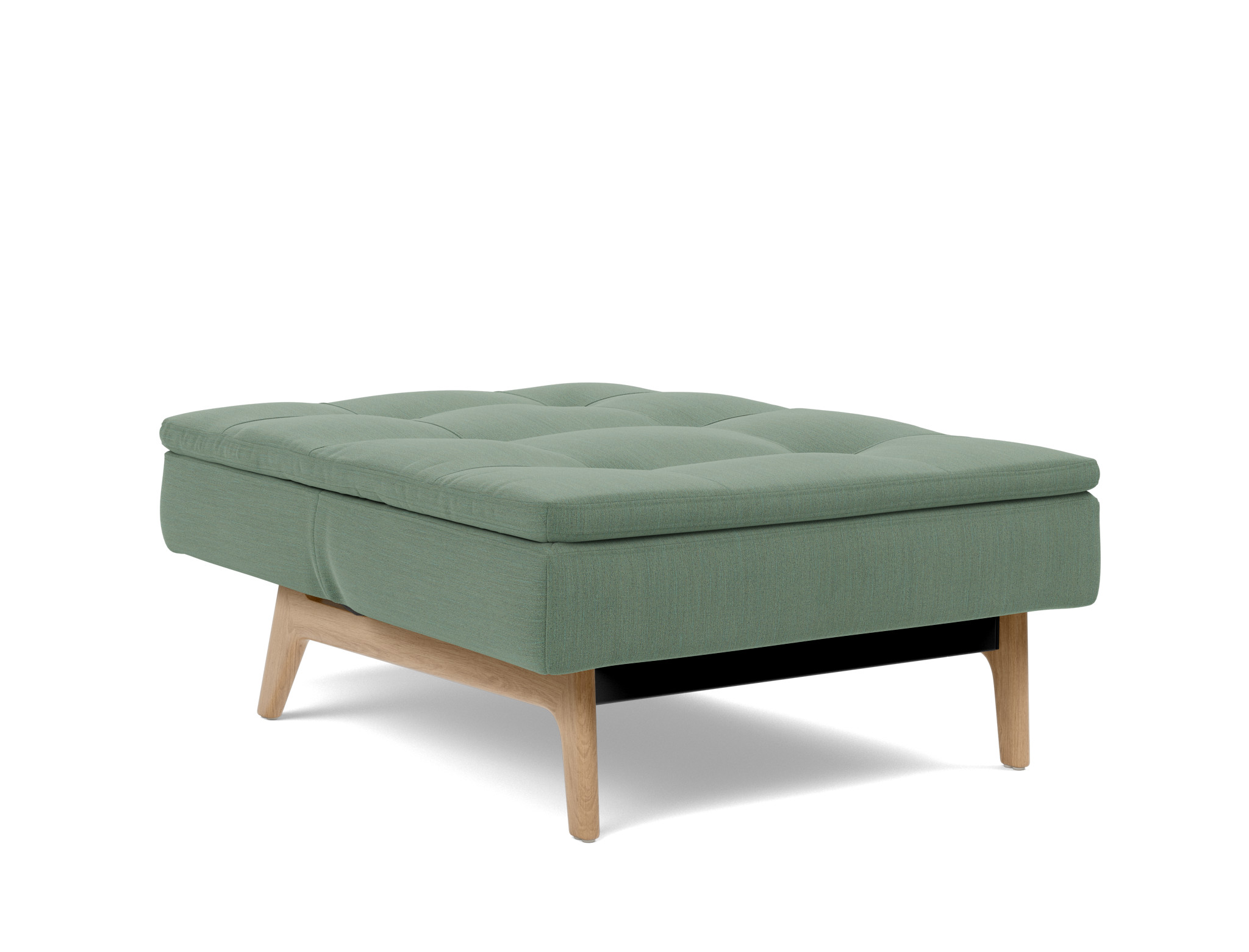 Sessel Dublexo Flachgewebe Elegance 518-Green Beine Eiche