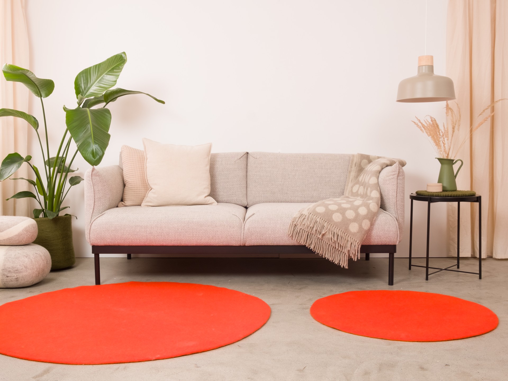 myfelt Mats Filzteppich - 50 cm