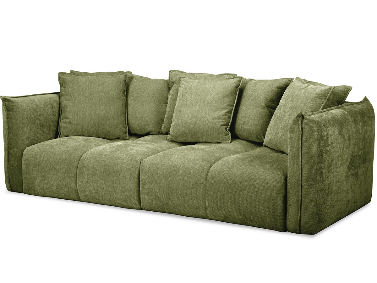 Bobochic Harlem Sofa 3-Sitzer Stoff Grün