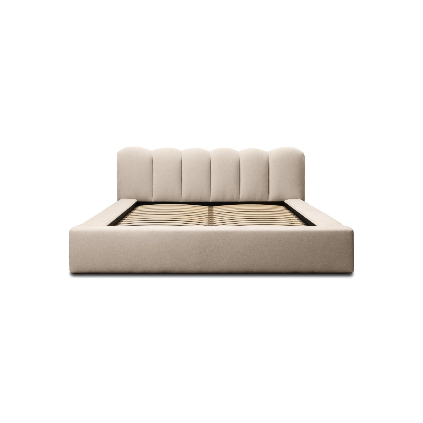Polsterbett Tavio-New Chenille 140x200 mit Metallrahmen Ditra-New 20