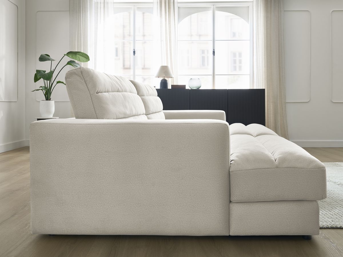 Bobochic Sierra Sofa 4-Sitzer Samt Beige