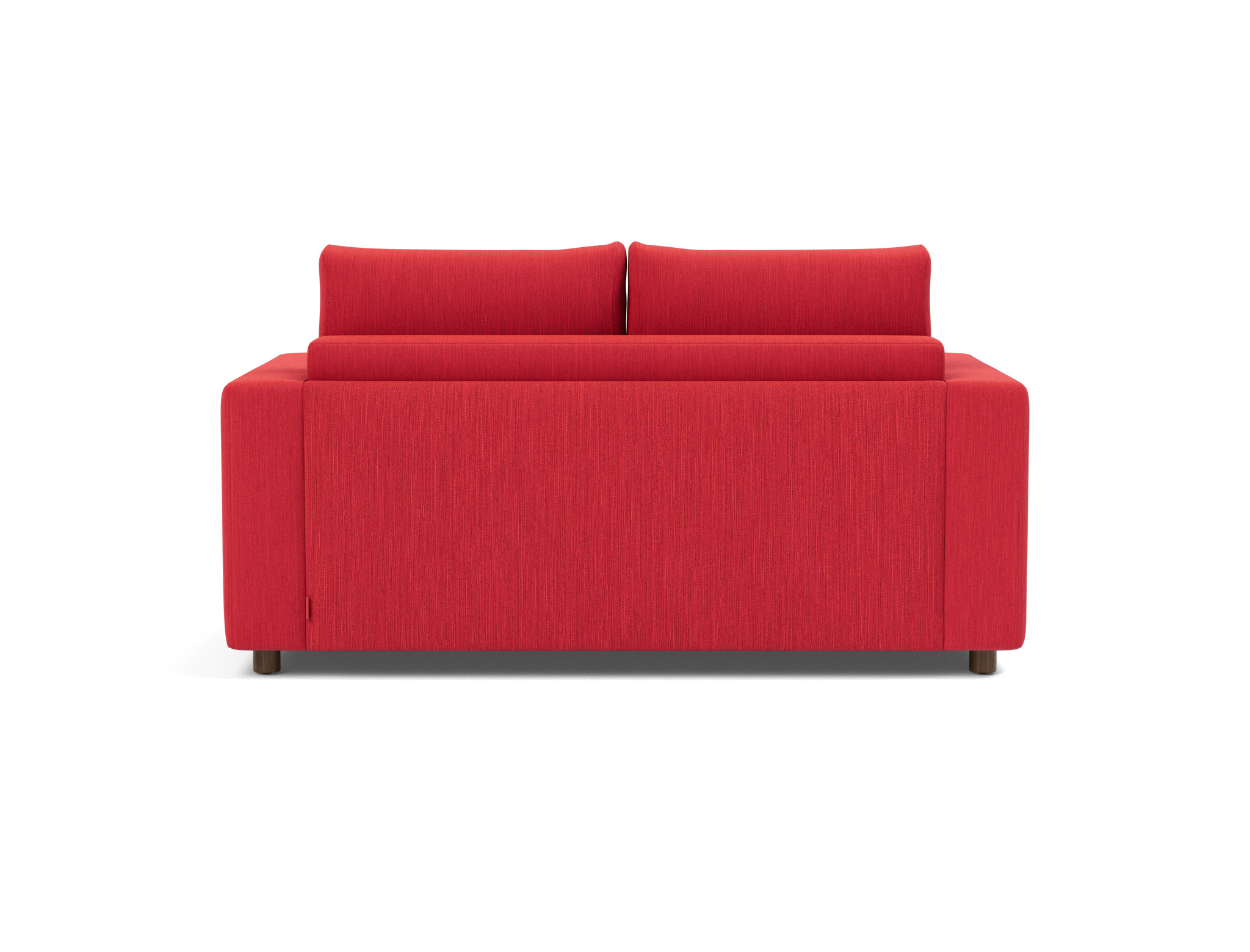 Schlafsofa Neah mit Standard-Armlehnen 140 Flachgewebe Elegance 511-Red