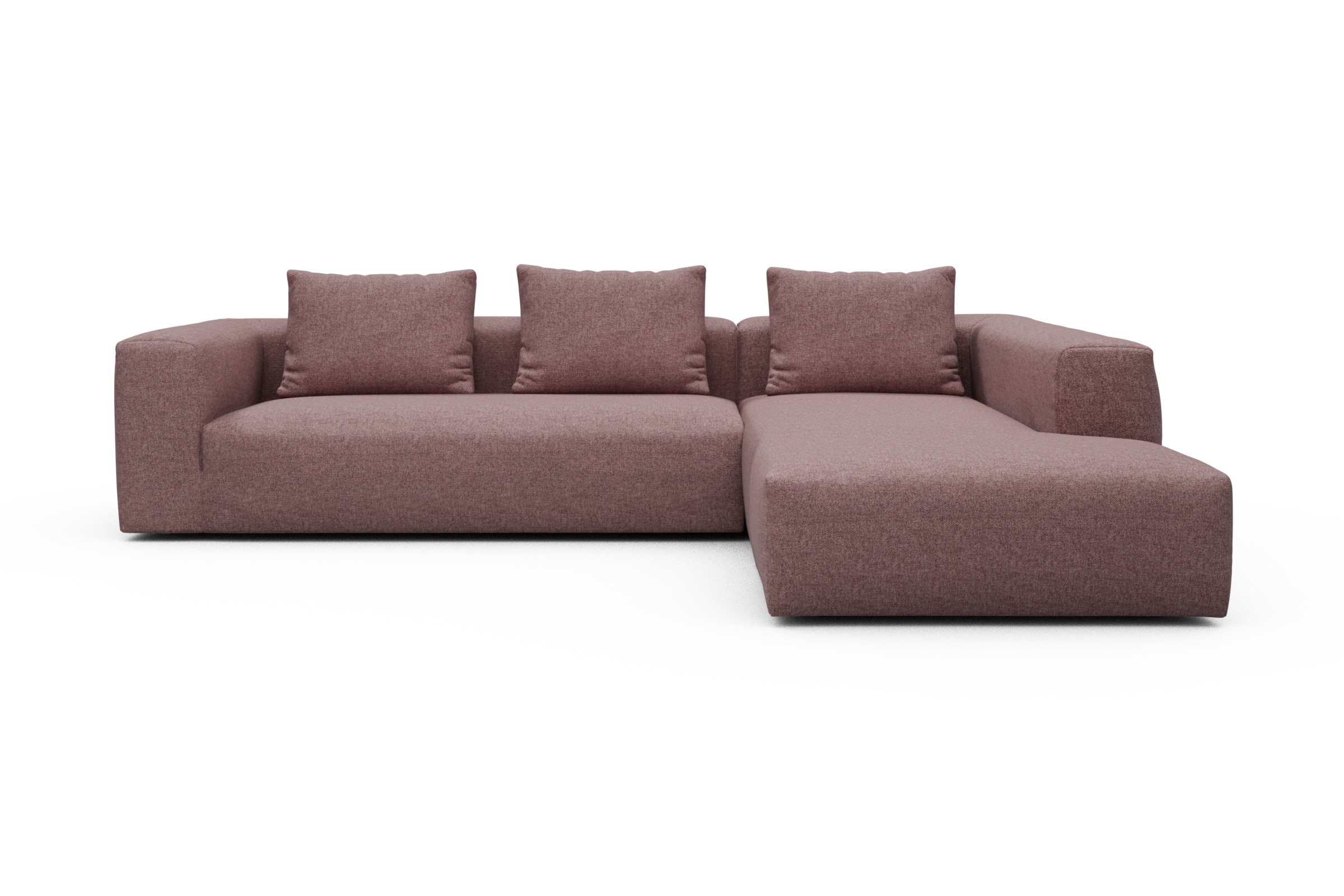 Skandi Home Ecksofa Fred Relax-Ecke rechts mit 2,5-Sitzer Sama-Flamingo moebelfaktor
