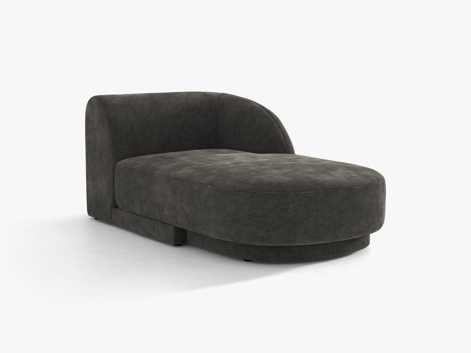 Micadoni Modul Miley 2-Sitzer Chenille Eden Dunkelgrau Rechts