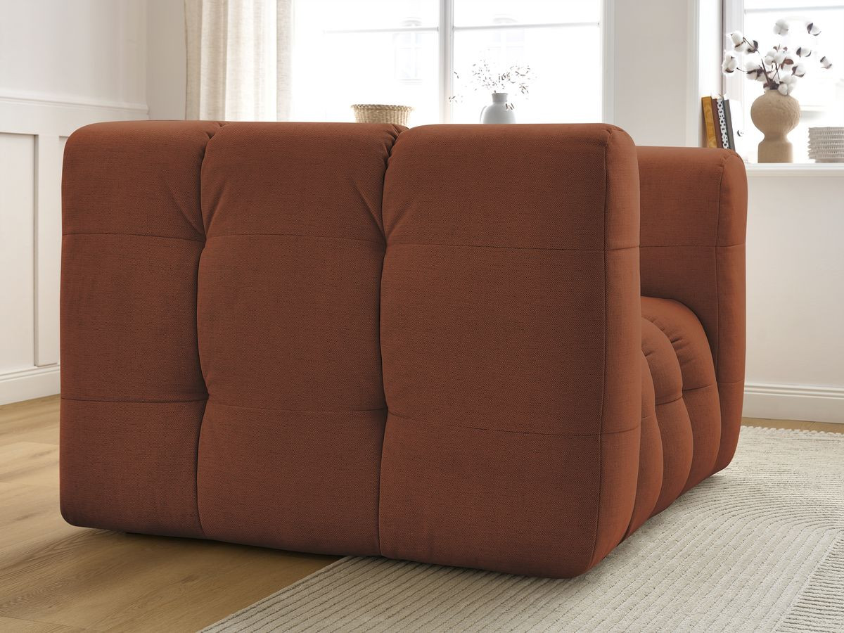 Bobochic Ulysse Sessel Stoff Orange