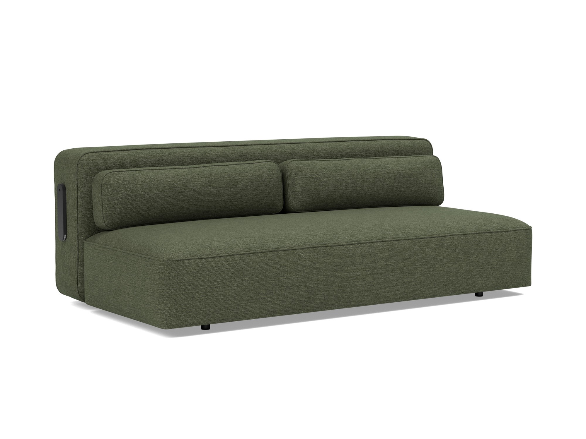 Schlafsofa Yonata Strukturierter Stoff Taura 353-Forest