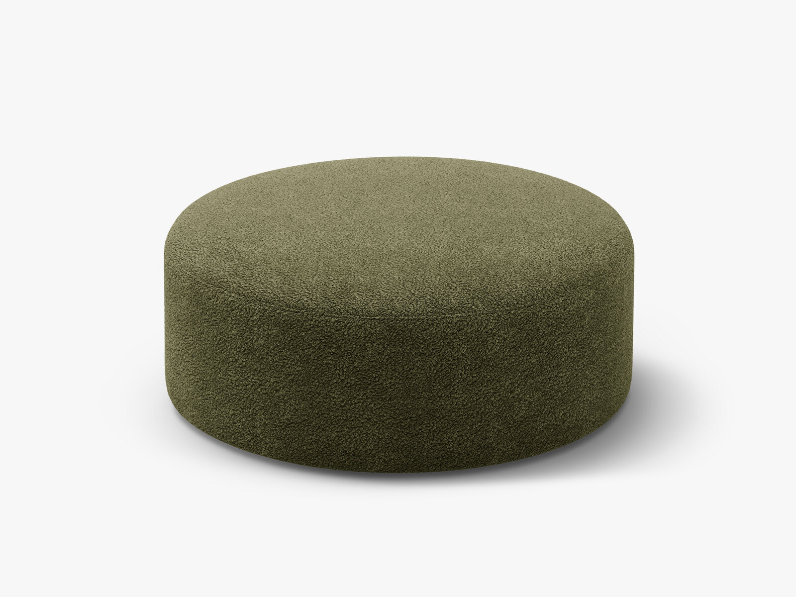 Micadoni Pouf Dia 90cm Boucle Rolf Grün