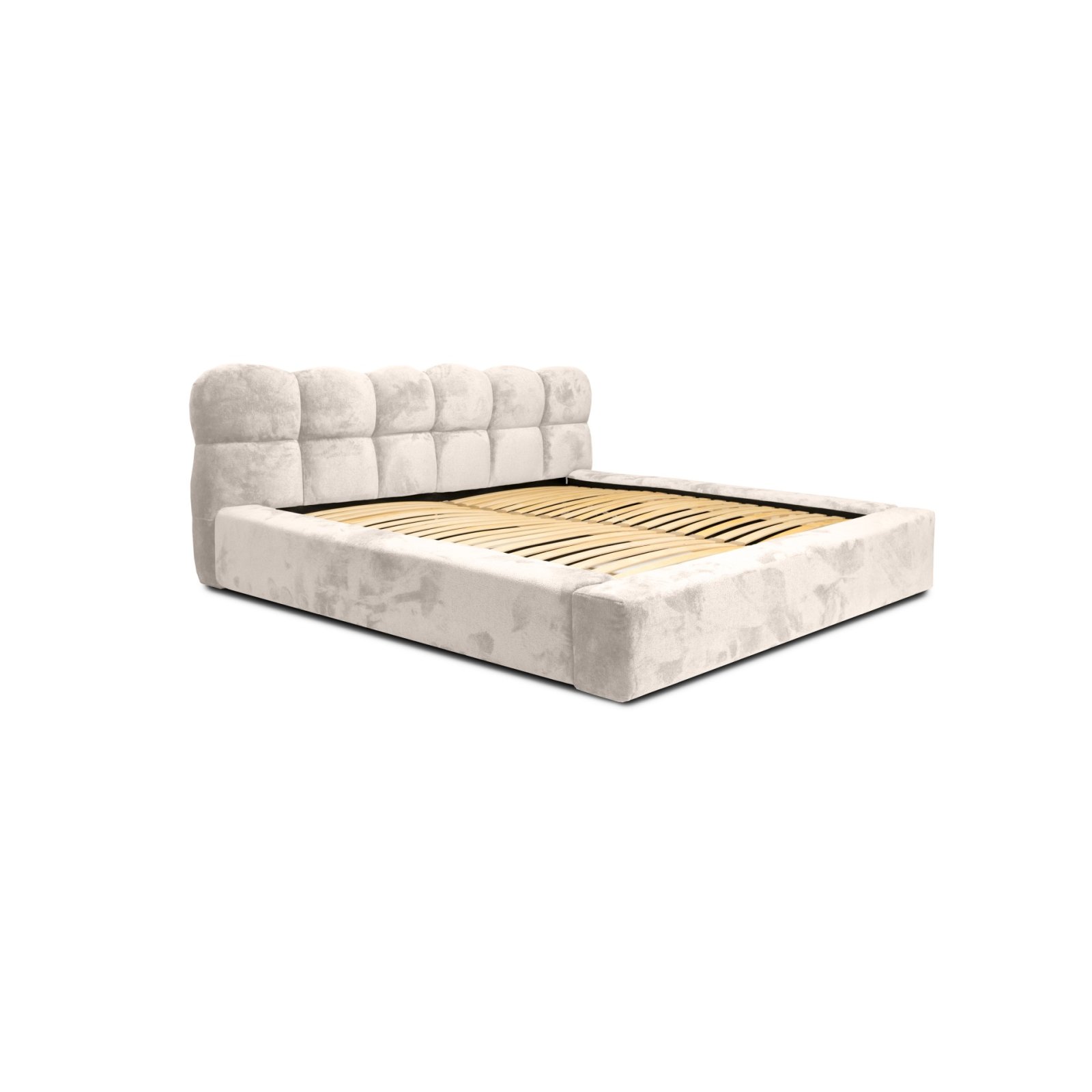 Polsterbett Vento-New Chenille 160x200 mit Holzrahmen Tender Way 01