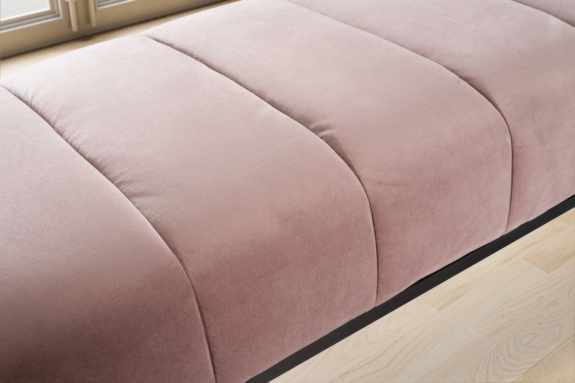 Sitzbank Hitra Polster Rosa 108 × 40 × 40 cm