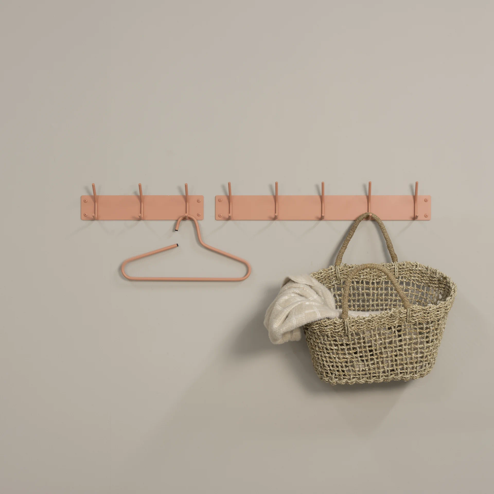 Spinder Design Fusion 5 Wandgarderobe Clay Terra