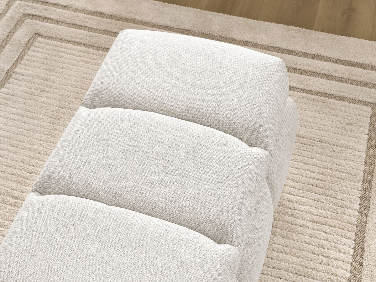 Bobochic Denali Bettbank 144 × 54 cm Stoff Beige