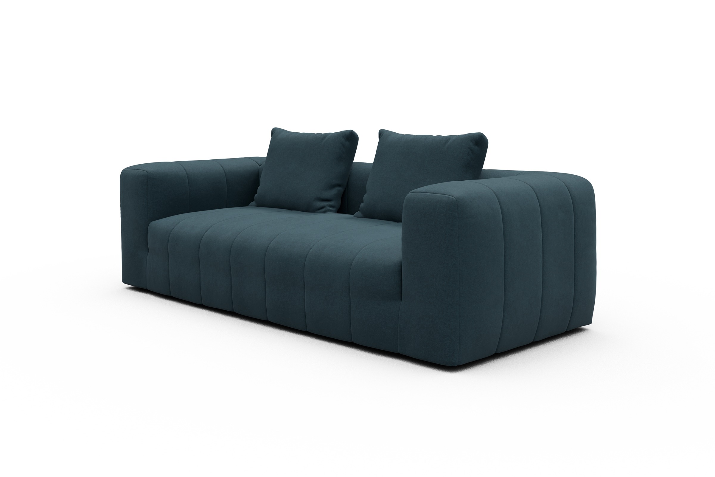 Sofa Hugo 3-Sitzer Satya-Indigo