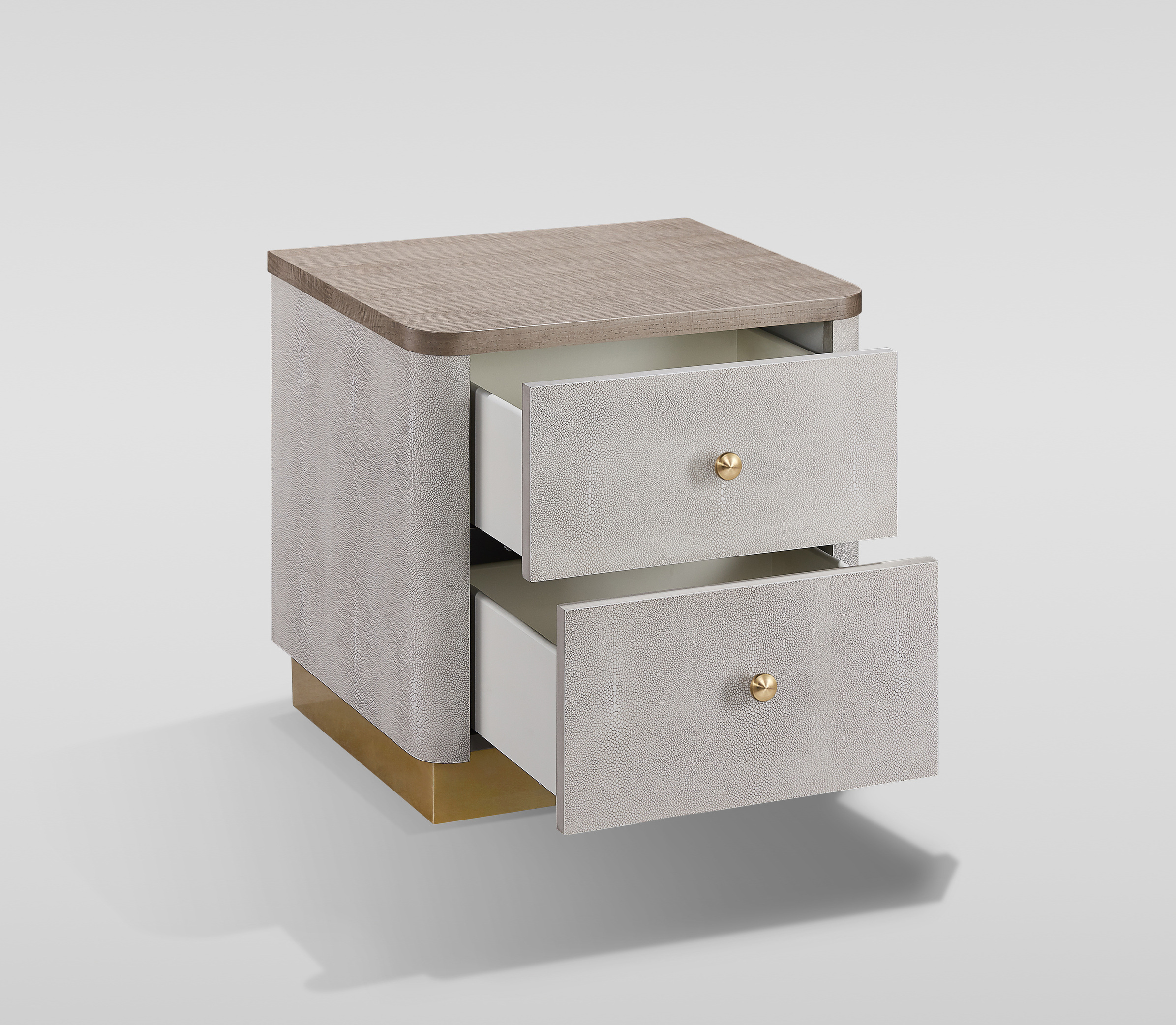 Livin Hill Set Stilig Bedroom: Polsterbett + 2× Nachttisch 160 × 200 cm