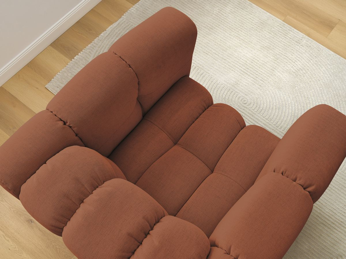 Bobochic Ulysse Sessel Stoff Orange