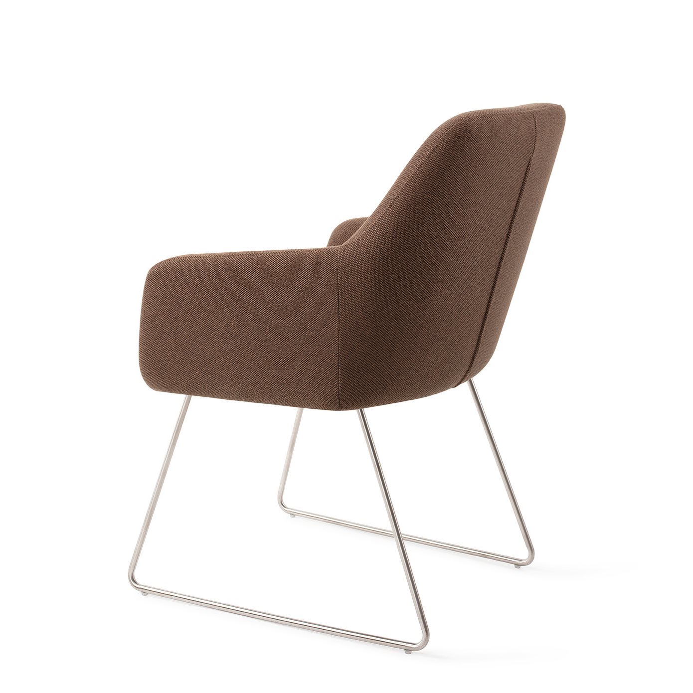 Jesper Home Esszimmerstuhl Hiroo Rustic-Rye Slide Stahl