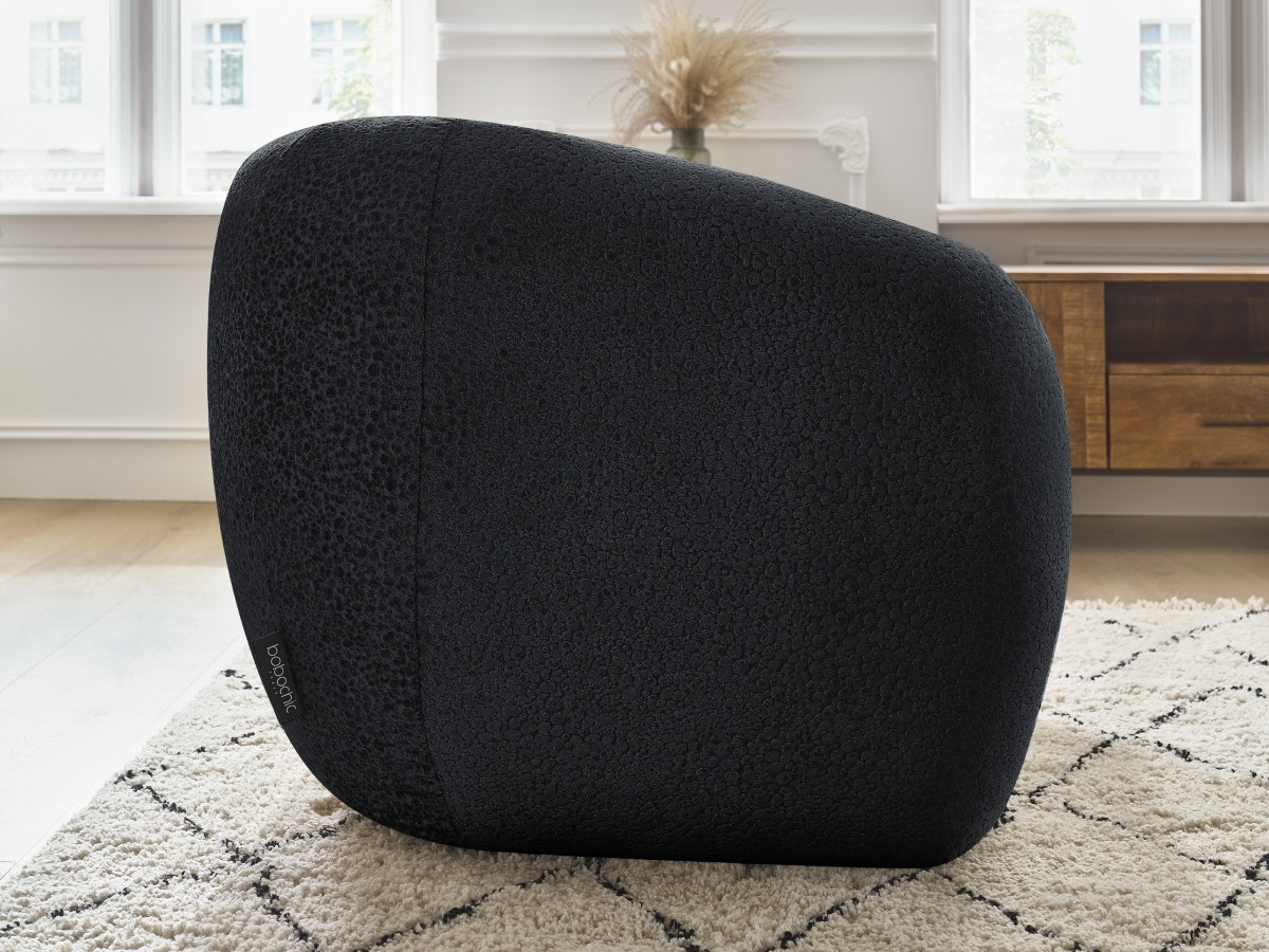 Bobochic Celine Sessel Strukturstoff Schwarz
