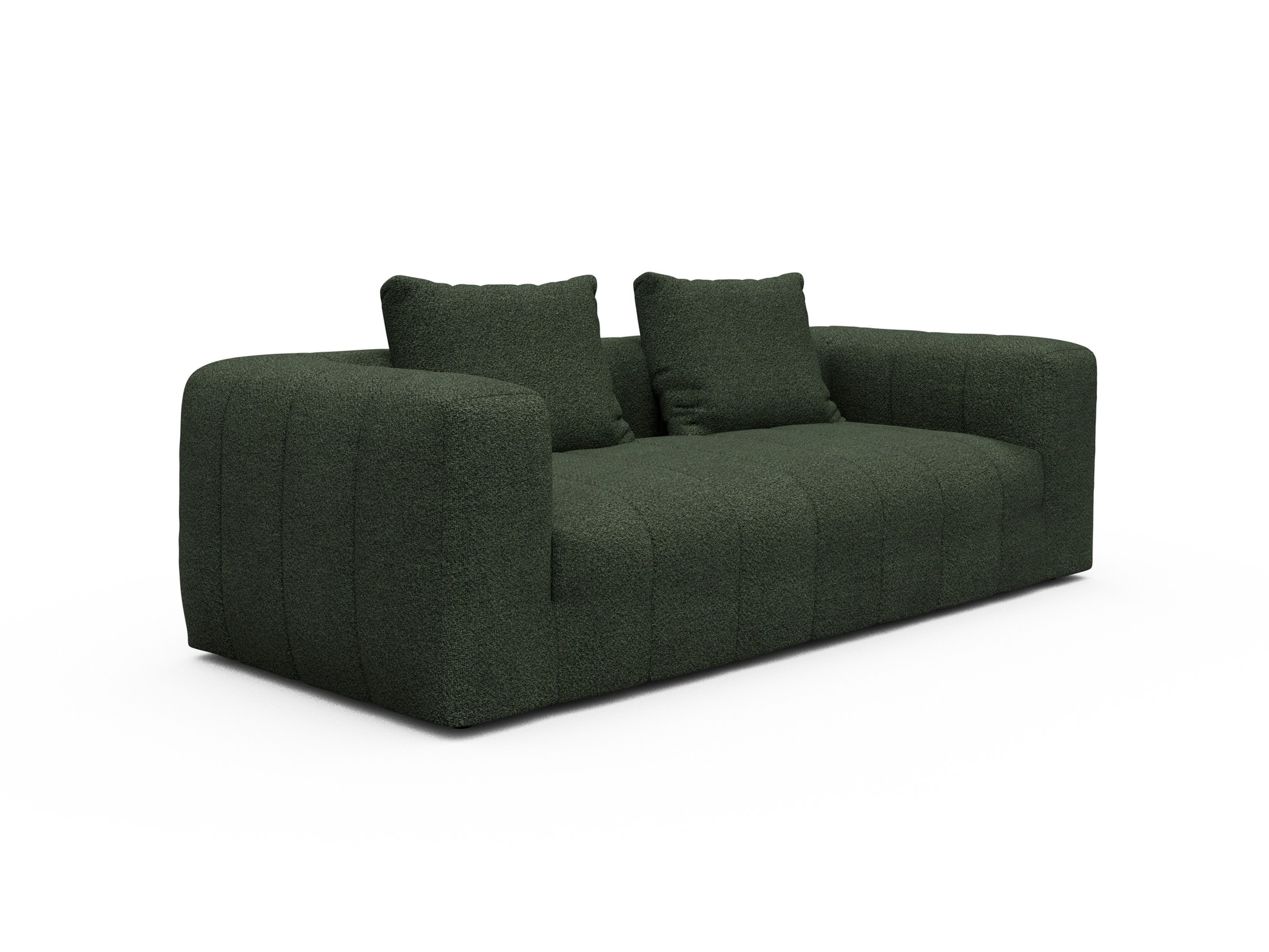Hugo 3-Sitzer Vanora-Deep-Green moebelfaktor