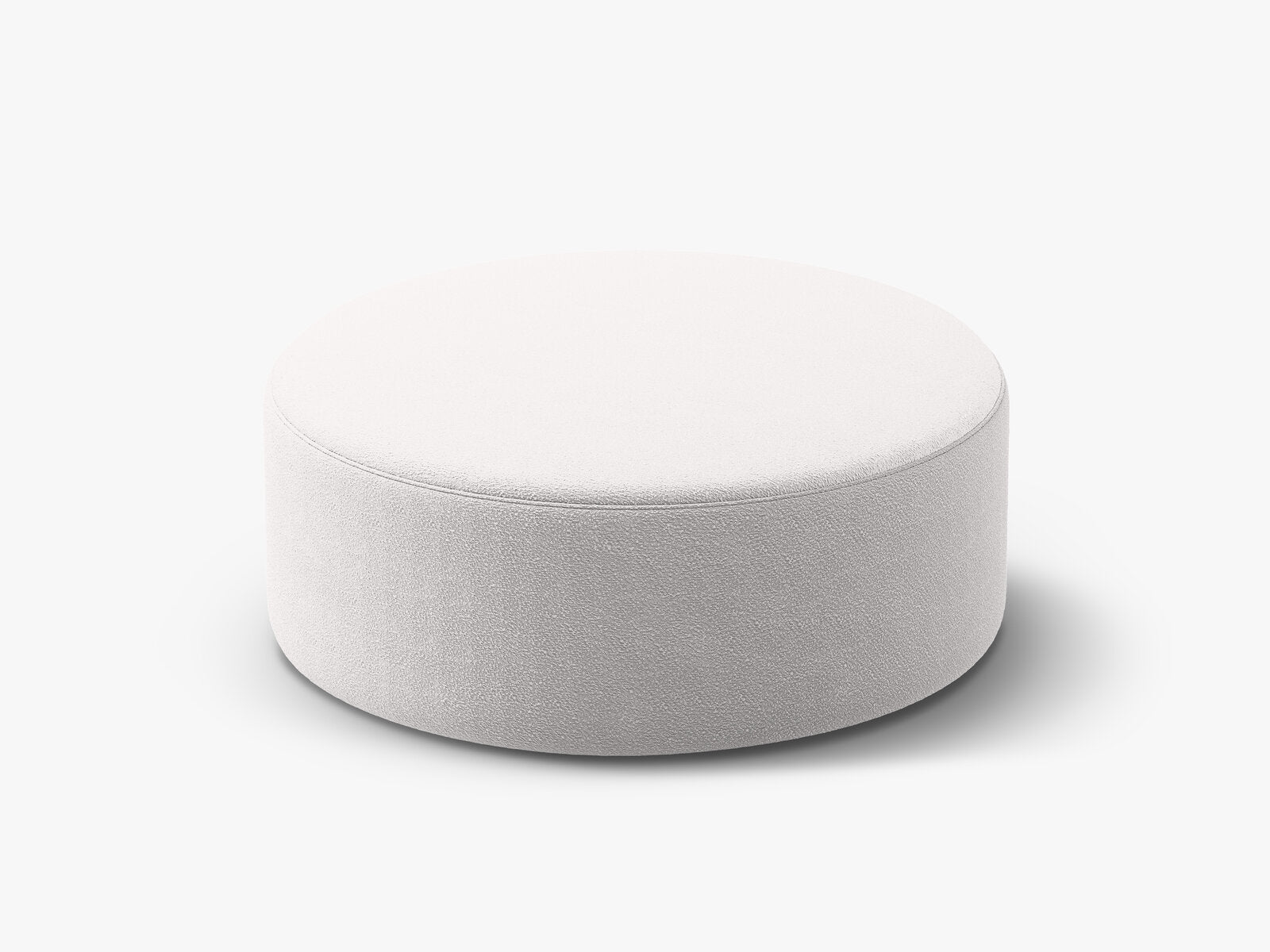 Micadoni Pouf Dia 90cm Boucle Baloo Hellgrau