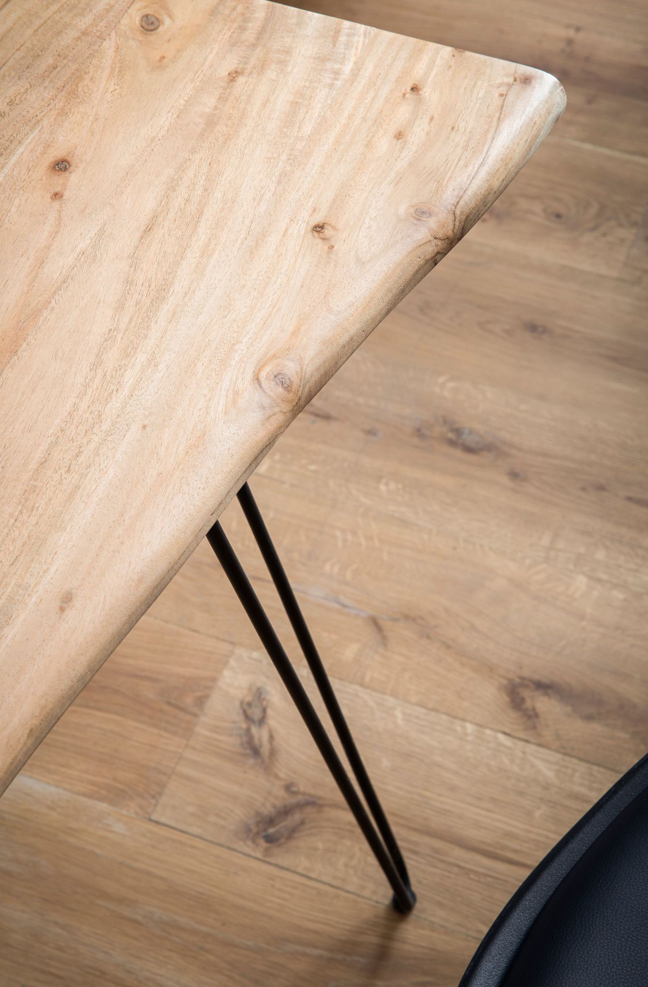 Schreibtisch Hoyanger Akazie Massivholz 150 × 36 × 75 cm