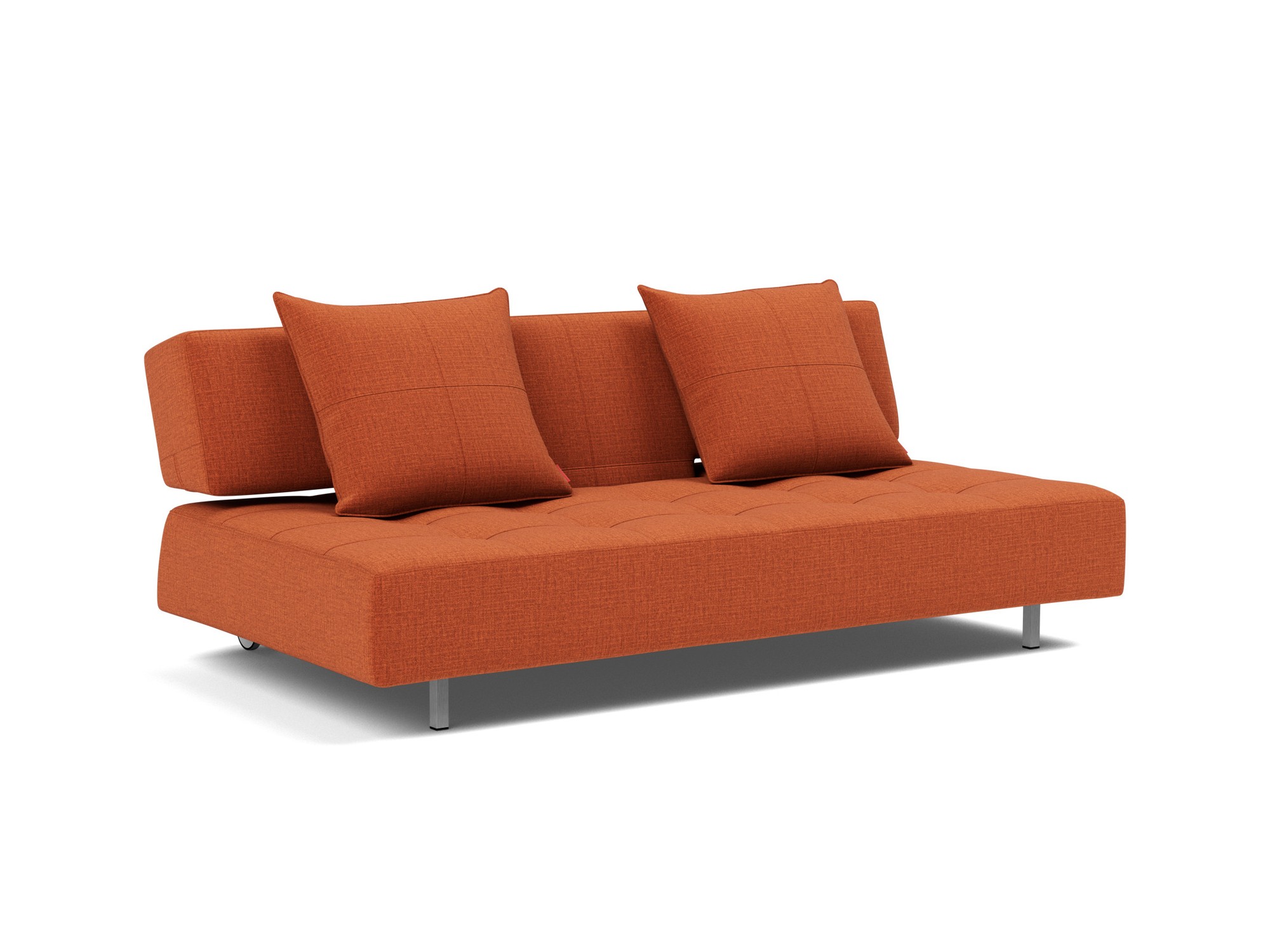 Schlafsofa Long Horn D.E.L. Chenille Esina 412-Rust-Orange