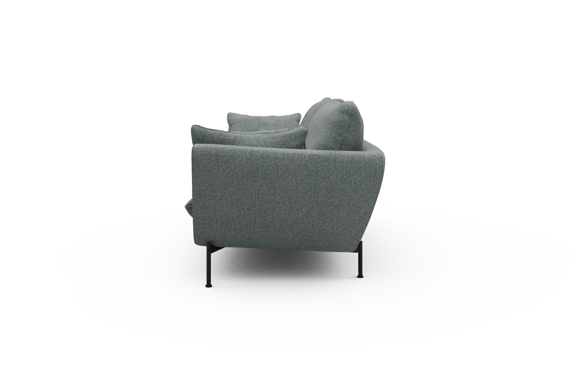 Sofa Anton 3-Sitzer Casone-Light-Mixed-Green