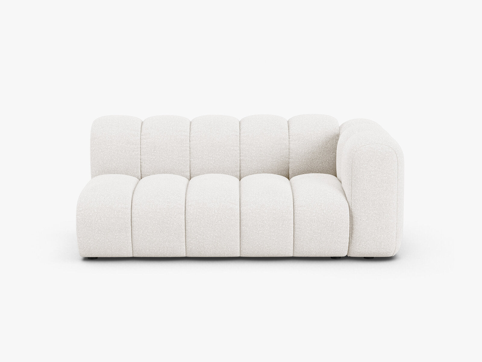 Micadoni Modul Lupine 3-Sitzer Boucle Baloo Weiß Rechts