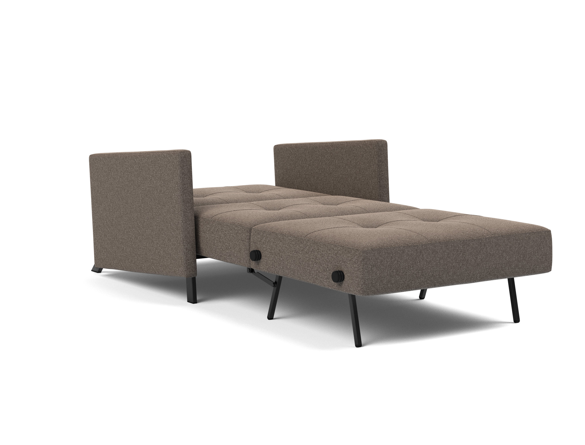 Schlafsessel Cubed 90 mit Armlehnen Boucle Skandi 530-Taupe