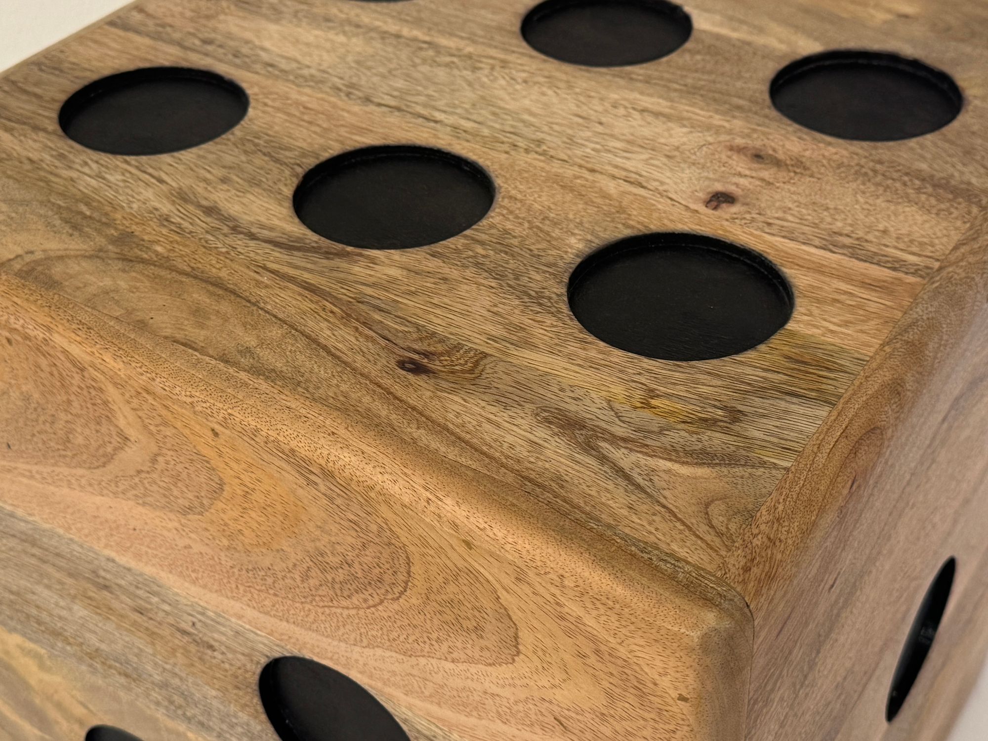Sitzhocker Hansnes Mango Massivholz 41 × 41 × 41 cm