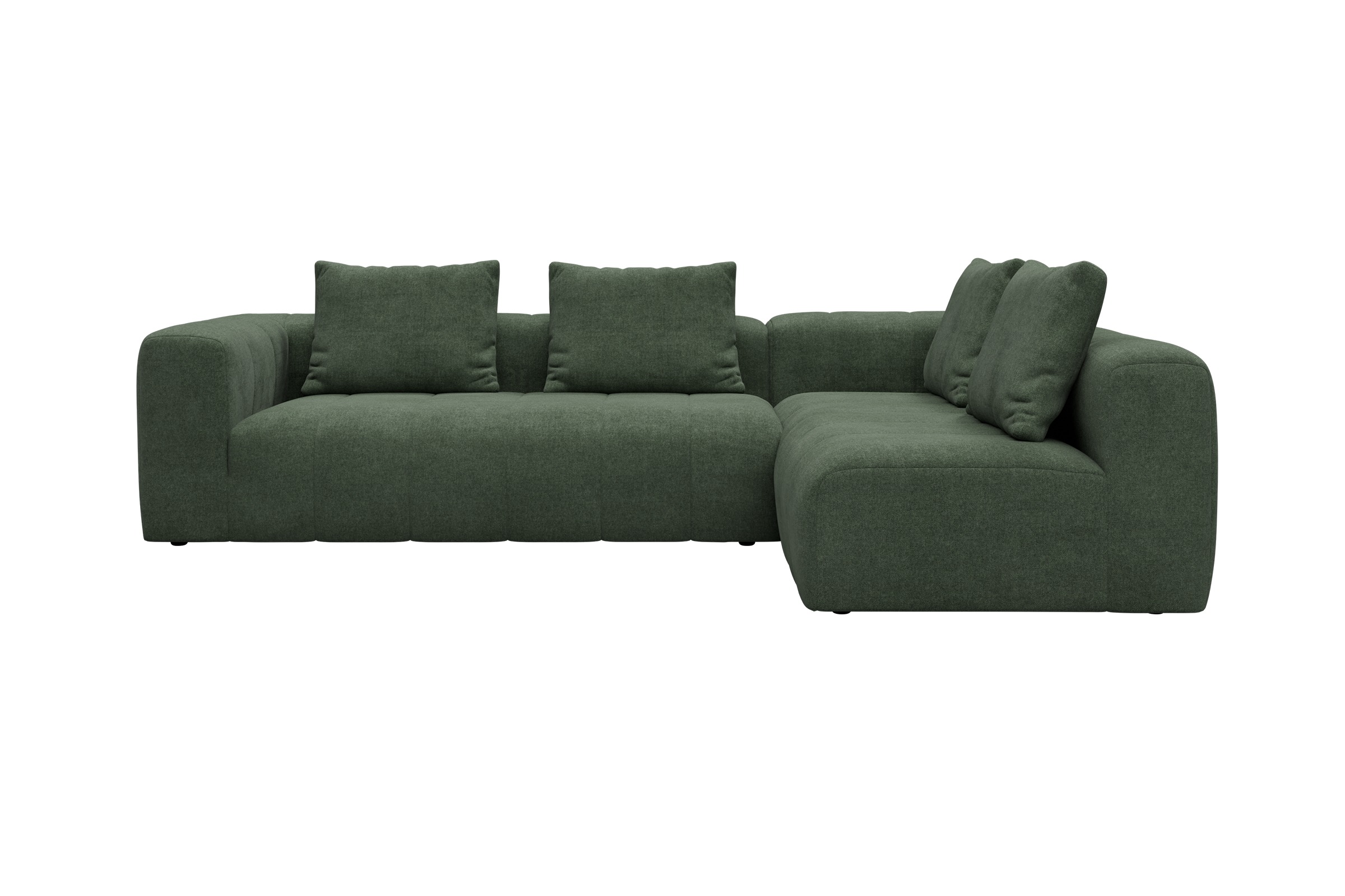 Hugo 2x 2,5-Sitzer Armlehne links Casone-Forest-Green moebelfaktor
