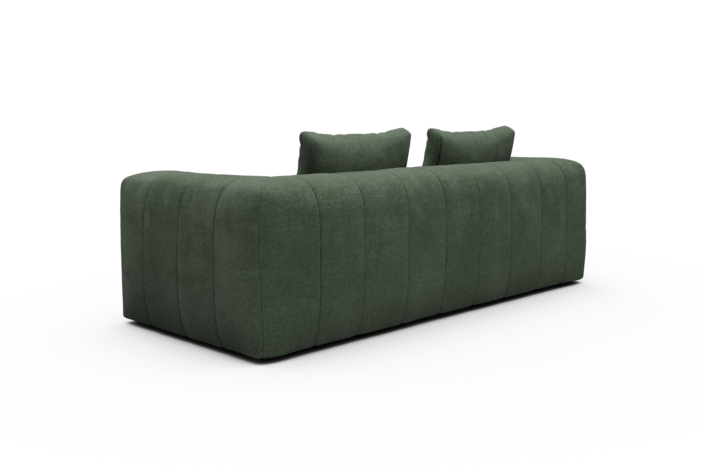 Sofa Hugo 3-Sitzer Casone-Forest-Green