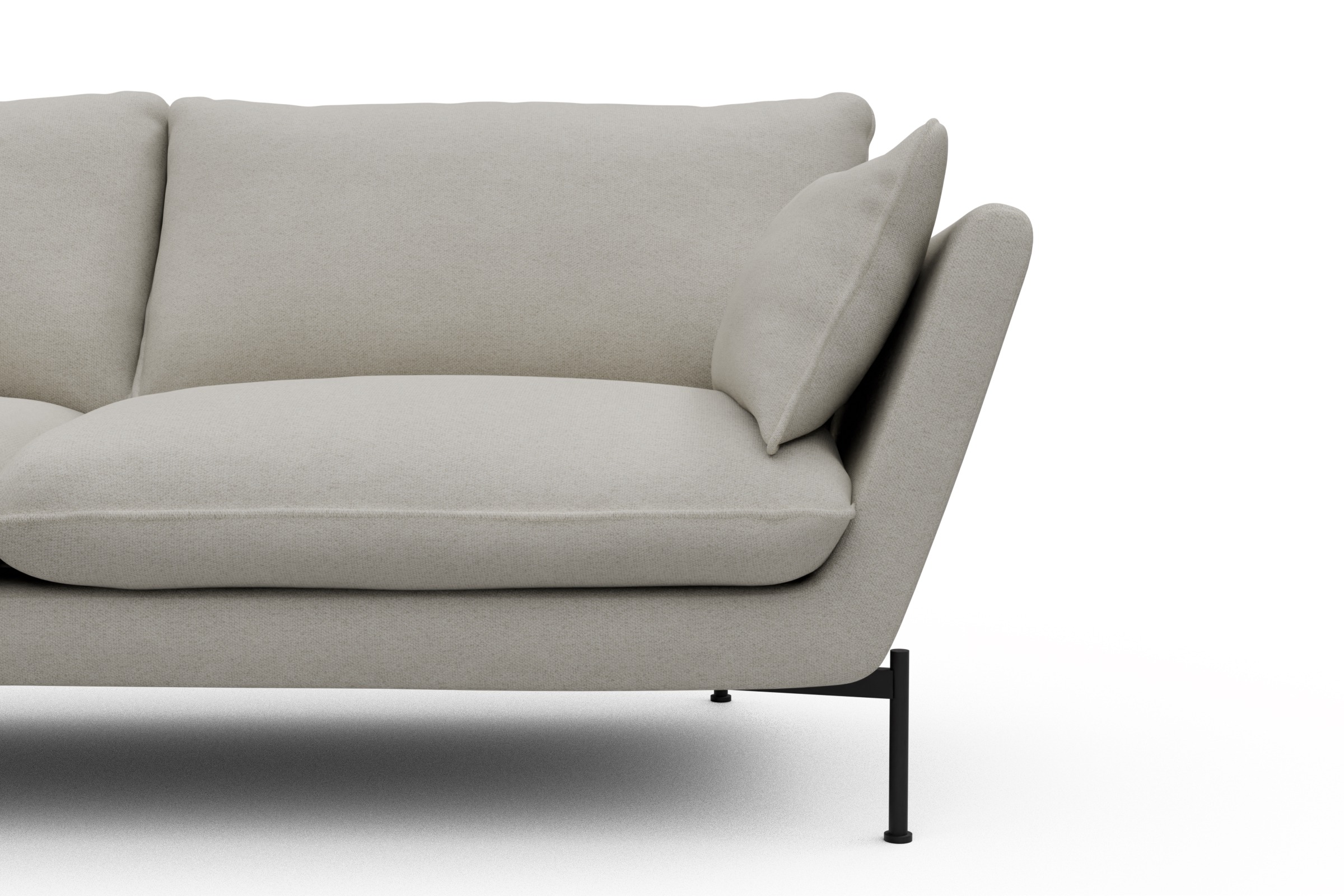 Sofa Anton 3-Sitzer Denari-Clean-Beige